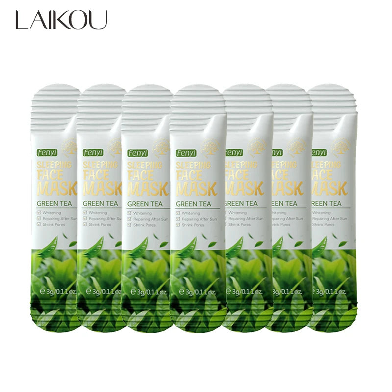 LAIKOU 7pcs Hydrating Sleeping Facial Mask