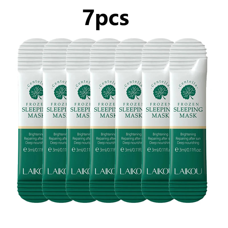 LAIKOU 7pcs Hydrating Sleeping Facial Mask