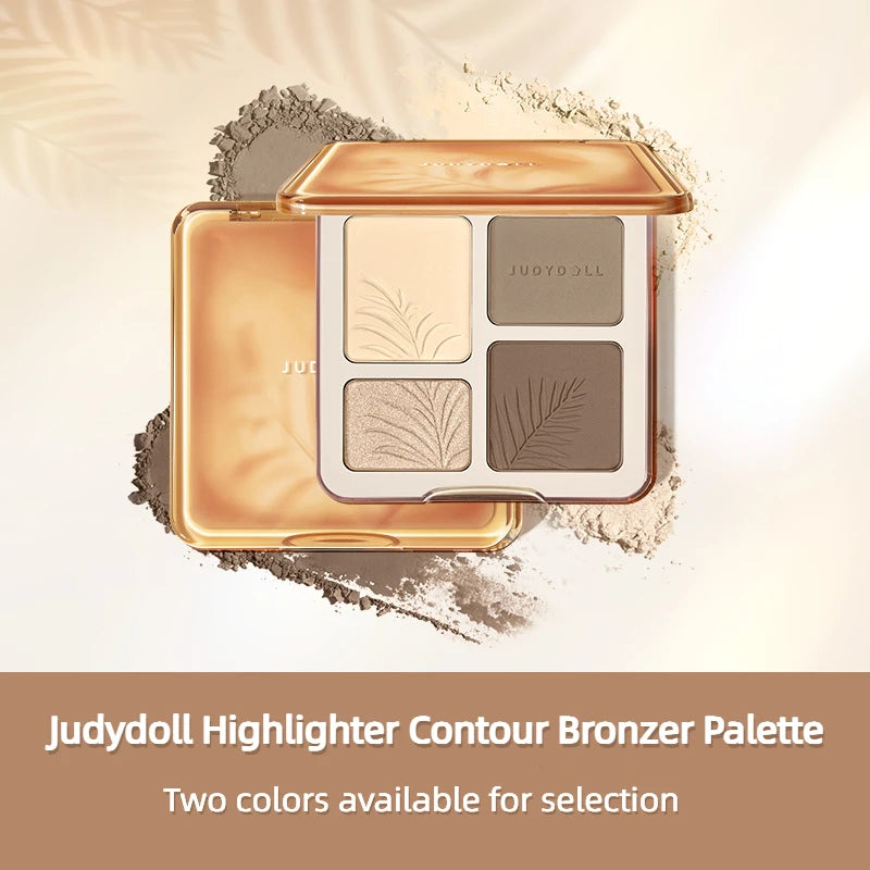 Judydoll Highlighter Contour Bronzer Palette