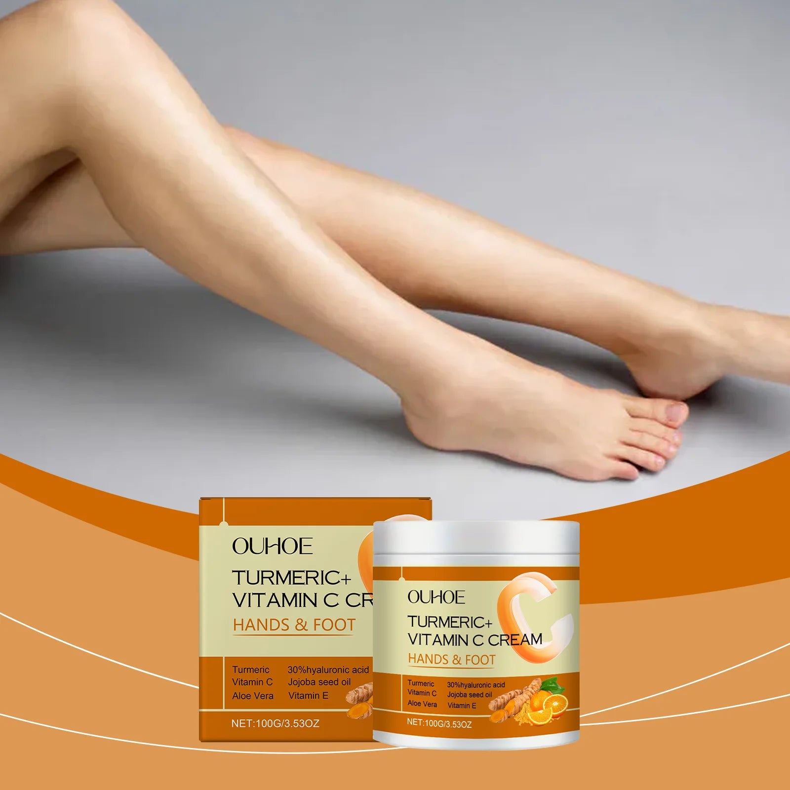 OUHOE Turmeric Vitamin C Cream