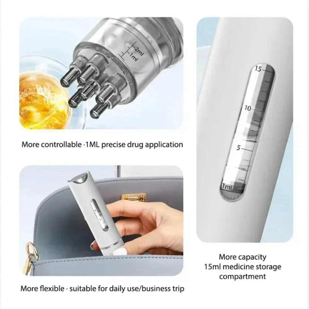 Portable Scalp Applicator Comb Mini Massager