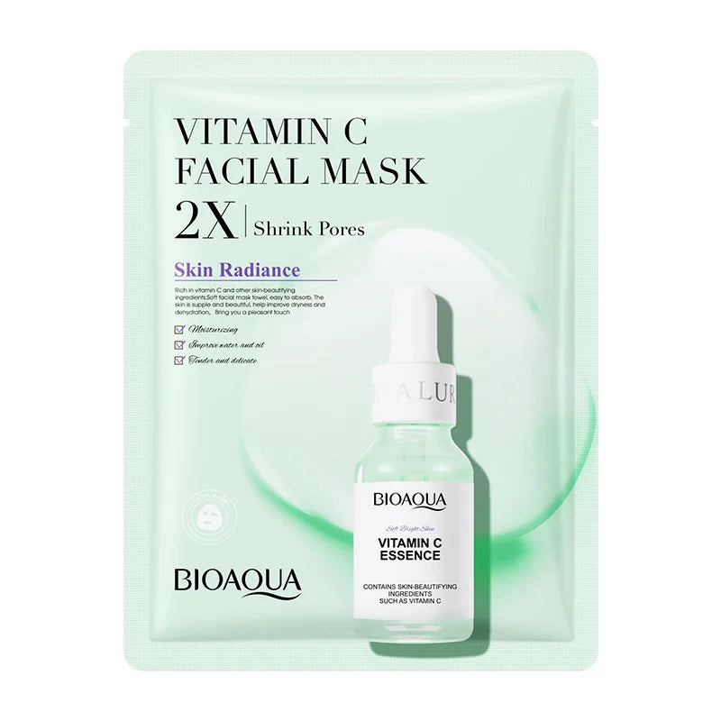 BIOAQUA 20pcs Centella Collagen Face Mask