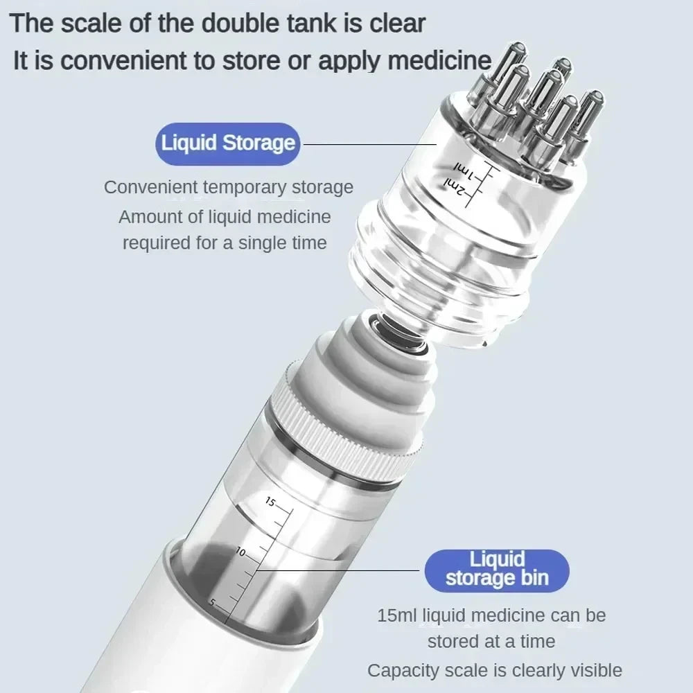 Portable Scalp Applicator Comb Mini Massager