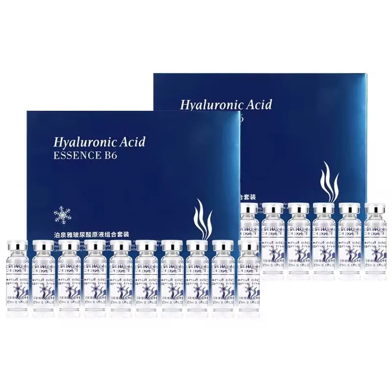 BIOAQUA 20pcs Hyaluronic Acid Serum Facial Skincare Essence