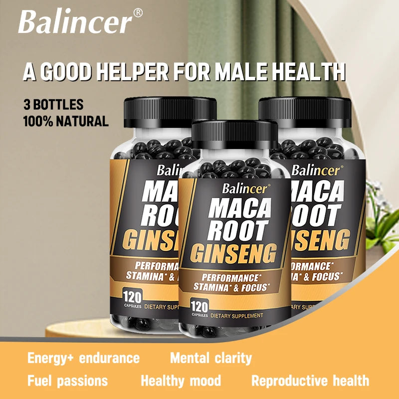 Natural Maca Root + Ginseng Extract
