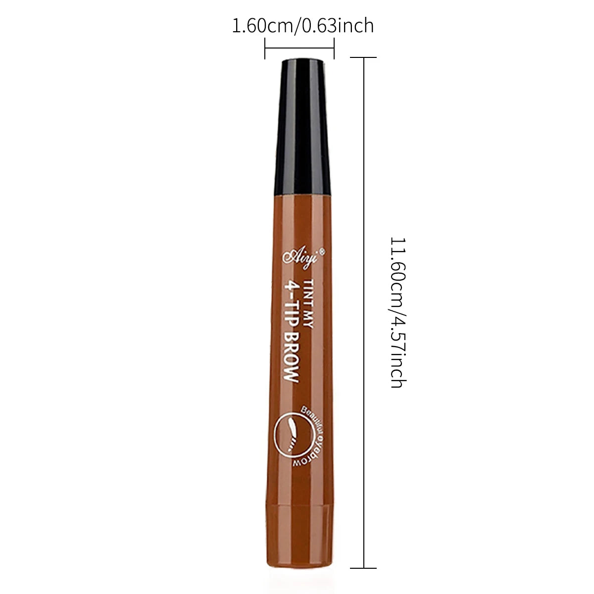 Waterproof 4-Tip Microblading Eyebrow Pencil