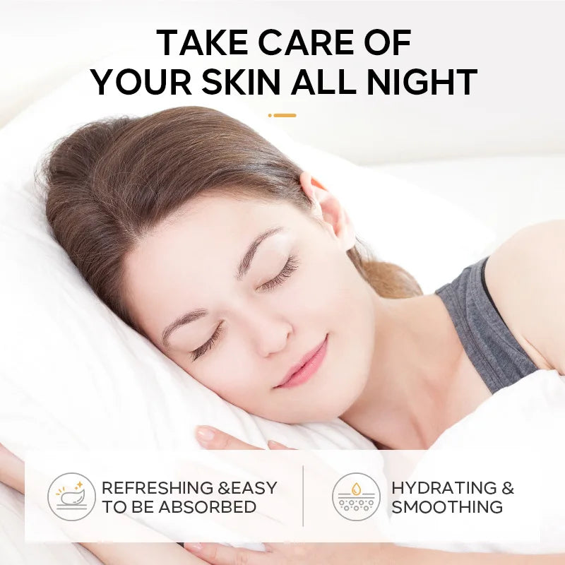 LAIKOU 7pcs Hydrating Sleeping Facial Mask