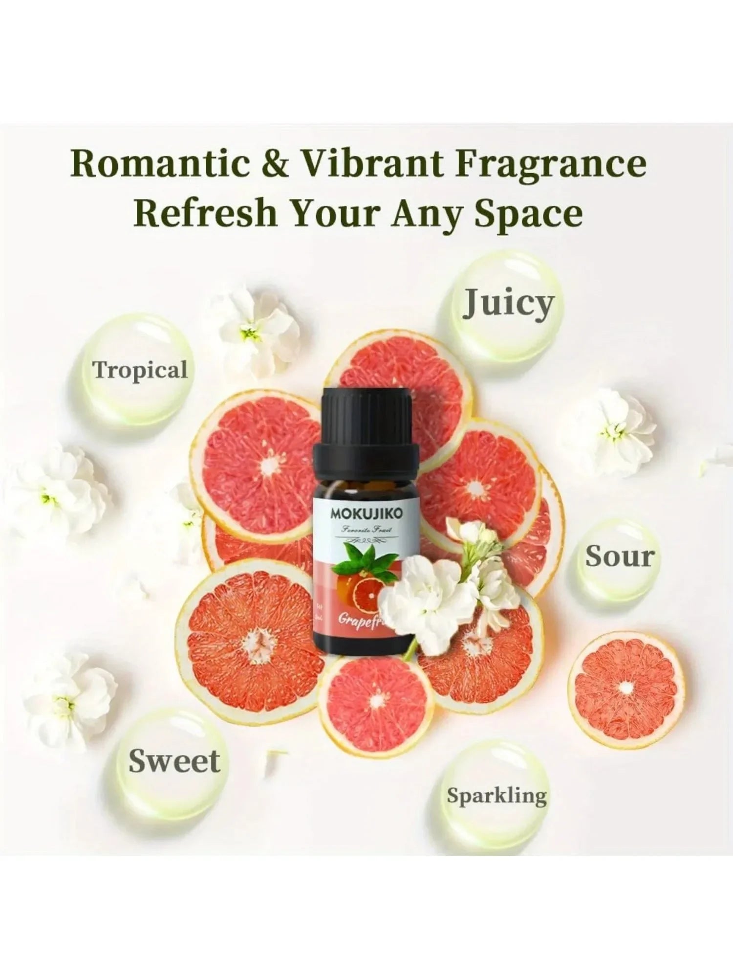 2 Pack Fruit Essential Oil Set, 10x10ml