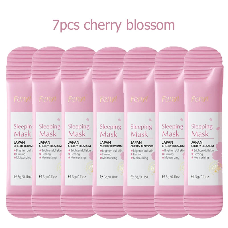 LAIKOU 7pcs Hydrating Sleeping Facial Mask
